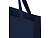 Madras эко- сумка с ластовицей из переработанного хлопка, сертифицированного согласно GRS, плотностью 140 г/м² - Темно - синий - миниатюра - рис 4.