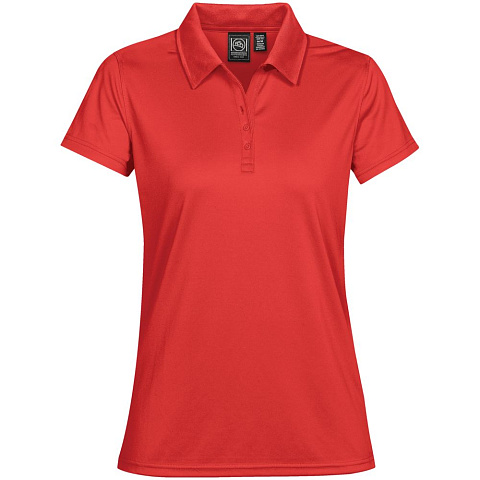 Рубашка поло женская Eclipse H2X-Dry, красная - рис 2.