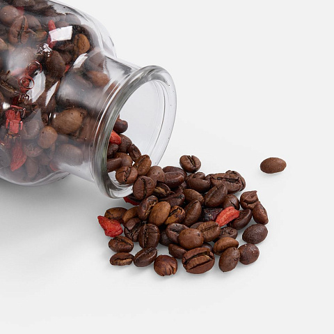 Кофе в зернах Coffeedence, с ягодами годжи - рис 3.