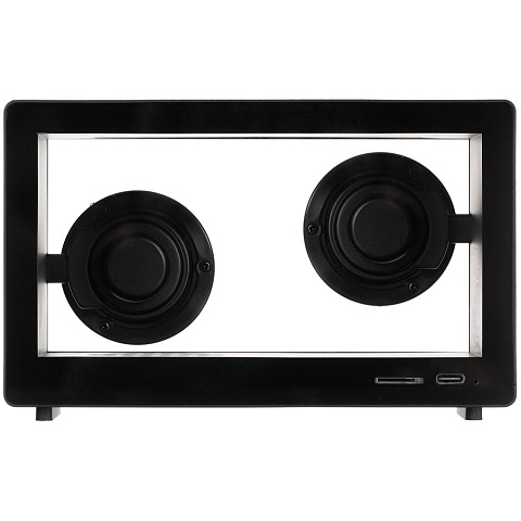 Bluetooth-колонка со светомузыкой Sensofonic, черная - рис 5.