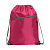 Рюкзак на стяжке NINFA, темно-розовый - миниатюра