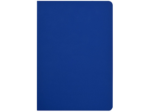 Бизнес-тетрадь А5 Pragmatic Contrast, 40 листов в клетку, синий с синим срезом - рис 3.