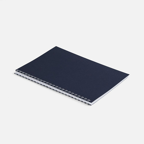 Блокнот Salvador в клетку, темно-синий - рис 2.