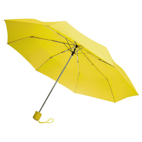 Зонт складной Basic, желтый - рис 2.