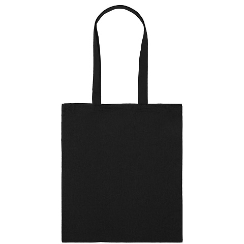 Холщовая сумка Basic 105, черная - рис 4.