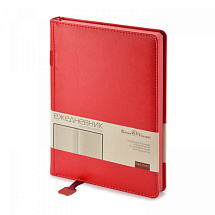 Ежедневник А5 недатированный Polo, красный (Р)