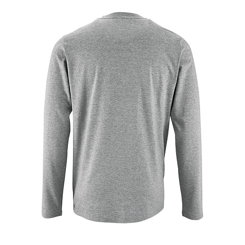 Футболка с длинным рукавом Imperial LSL Men, серый меланж - рис 3.