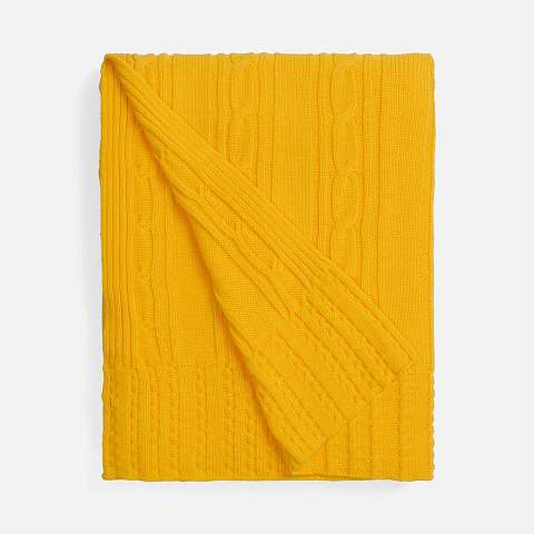 Плед Remitti, желтый