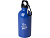 Одностенная бутылка для воды с карабином Oregon, изготовленная из нержавеющей стали, сертифицированной по стандарту RCS, объемом 400 мл - Ярко-синий - миниатюра - рис 4.