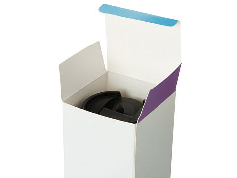 Термокружка Double wall mug C1, soft touch, 350 мл, темно-синий (Р) - рис 5.