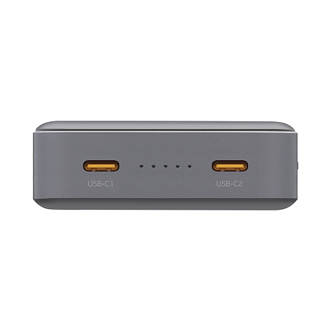 Внешний АКБ NRG Turbo S 20000 mAh, 20Вт, графит, Deppa - рис 3.