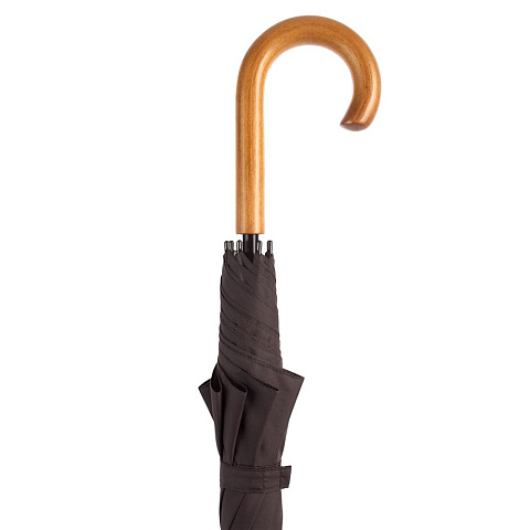 Зонт-трость Classic, коричневый - рис 4.