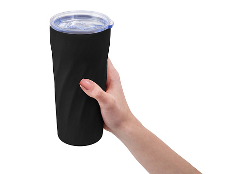 Подарочный набор FAMILY с термосом и термокружкой, черный - рис 4.