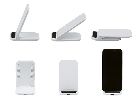 Беспроводное зарядное устройство Foldy, 15 Вт, белый - рис 5.