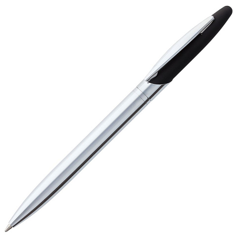 Ручка шариковая Dagger Soft Touch, черная - рис 2.