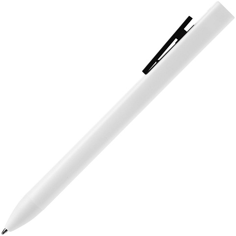 Ручка шариковая Swiper SQ, белая с черным - рис 4.