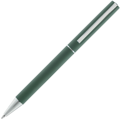 Ручка шариковая Blade Soft Touch, зеленая - рис 3.