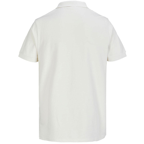 Рубашка поло унисекс Pacific, молочно-белая - рис 3.