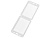 Держатель для бейджа Haven Transparent, белый - миниатюра - рис 4.
