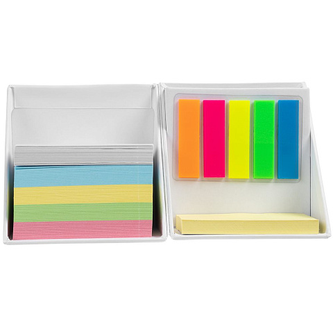 Настольный набор со стикерами Mnemonic ver.2, белый - рис 3.