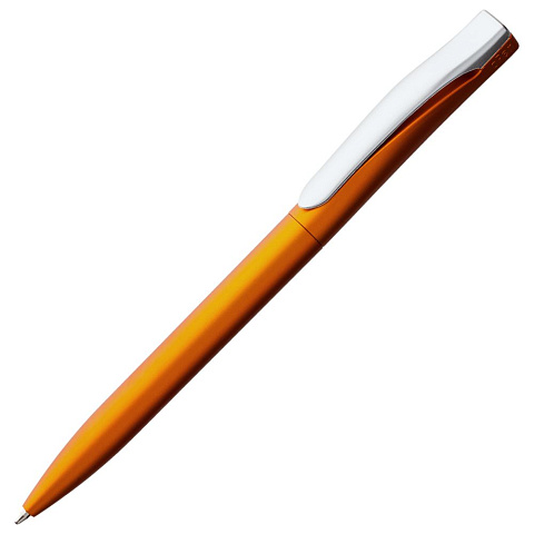 Ручка шариковая Pin Silver, оранжевый металлик - рис 2.