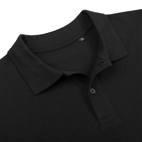 Рубашка поло мужская Inspire, черная - рис 4.