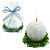 Новогодняя свеча Снежок - миниатюра - рис 4.