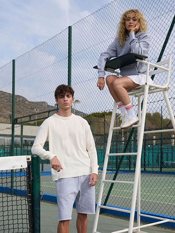 Футболка с длинным рукавом Thermal T, бежевая (неокрашенная) - рис 8.