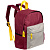 Рюкзак детский Kiddo, бордовый с серым - миниатюра - рис 2.