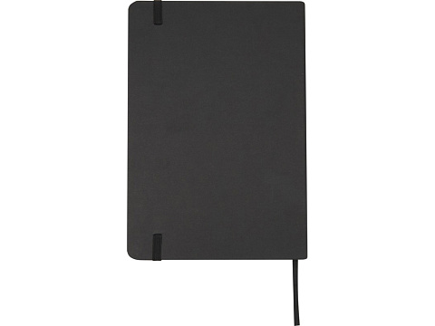 Holm блокнот формата А5 из каменной бумаги с линованными страницами - сплошной черный - рис 3.