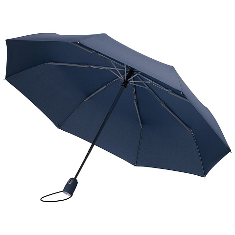 Зонт складной AOC, темно-синий - рис 3.