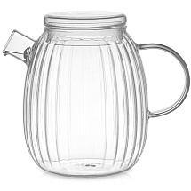 Стеклянный заварочный чайник с гранями Prism