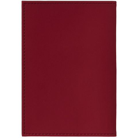 Обложка для паспорта Shall, красная - рис 3.