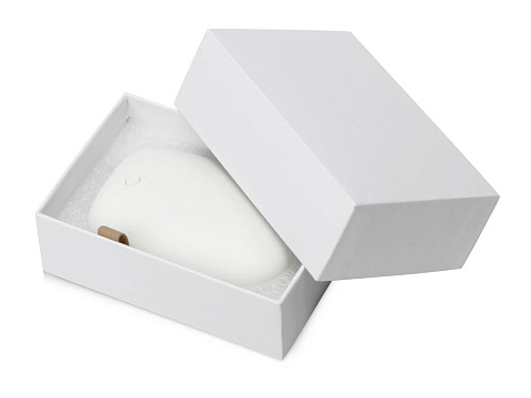 Внешний аккумулятор в форме камня Stone, 7800 mAh, белый - рис 8.