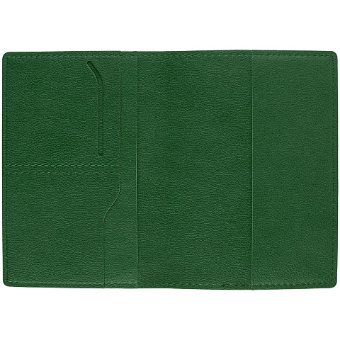 Обложка для паспорта Petrus, зеленая - рис 3.