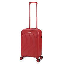 Чемодан TORBER В Отпуск, красный, ABS-пластик, 37 х 25 х 56,5 см, 36 л, 2,5 кг