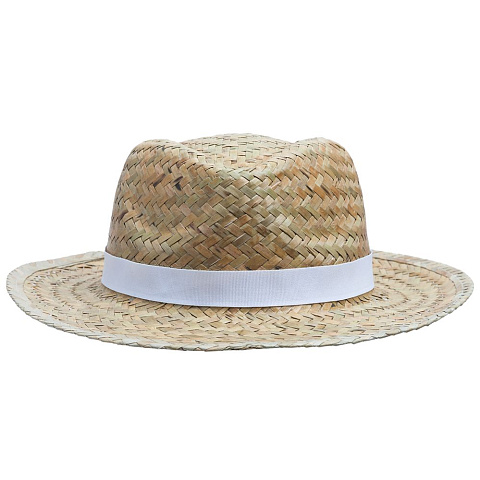 Шляпа Daydream, бежевая с белой лентой - рис 3.
