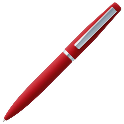 Ручка шариковая Bolt Soft Touch, красная - рис 4.