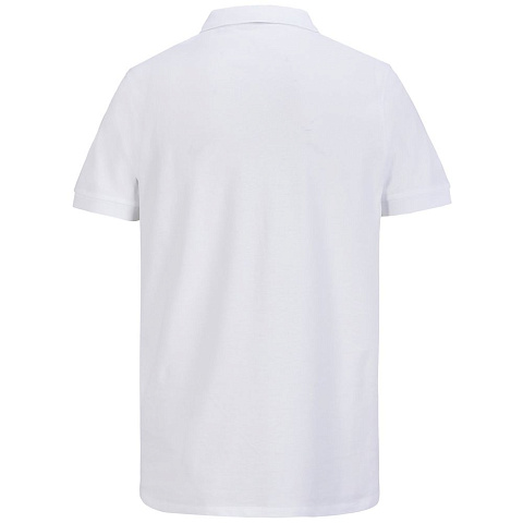 Рубашка поло унисекс Pacific, белая - рис 3.