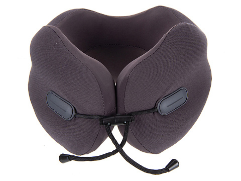 Подушка для путешествий с эффектом памяти Memo Pillow PRO M/L Basque Black - рис 2.