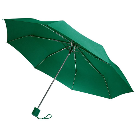 Зонт складной Basic, зеленый - рис 2.