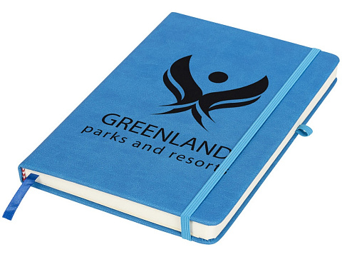 Блокнот Rivista среднего размера, синий - рис 6.