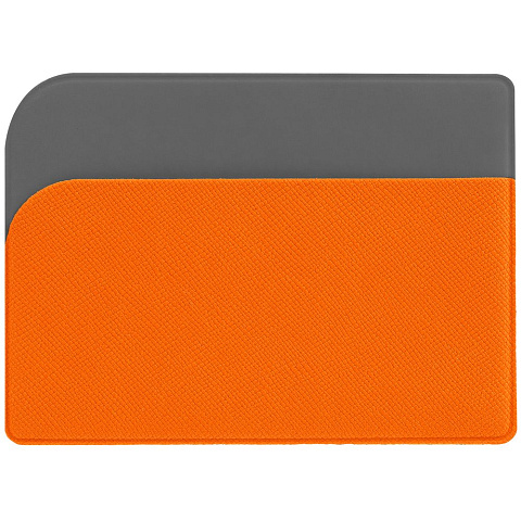 Чехол для карточек Dual, оранжевый - рис 3.