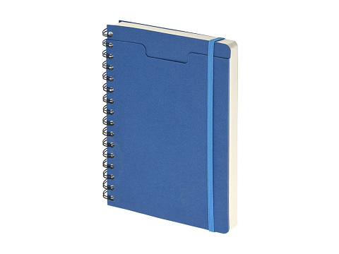 Ежедневник недатированный на гребне А5 Pragmatic, синий (Р)