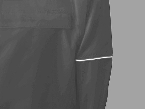 Дождевик - пончо Galaxy со светоотражающими элементами, серый - рис 8.