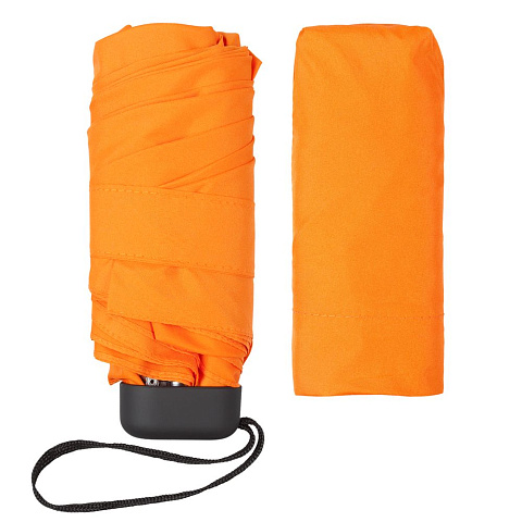 Зонт складной Five, оранжевый - рис 6.