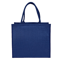 Сумка из джута Caravan Jute, темно-синий