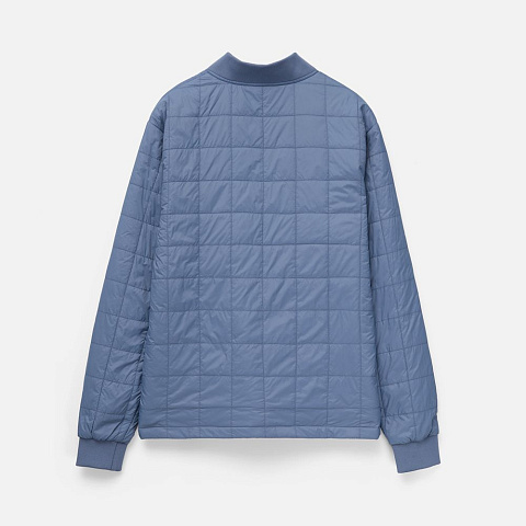 Куртка унисекс Warmbridge, синяя (джинс) - рис 3.