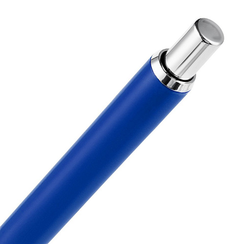 Ручка шариковая Slim Beam, ярко-синяя - рис 3.