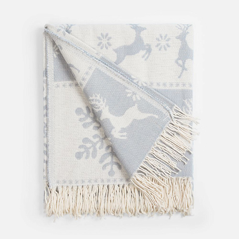 Плед «Скандинавия», серый - рис 3.